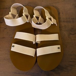 RIP CURL Sandals Pink Elastic Womens